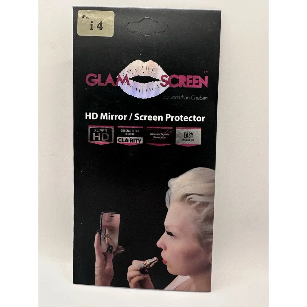 Vintage Glam Screen iPhone 4 HD Mirror Screen Protector by Jonathan Cheban‎ NIB